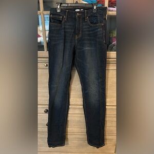 Old Navy 33 x 36 men’s tall athletic fit dark wash jeans